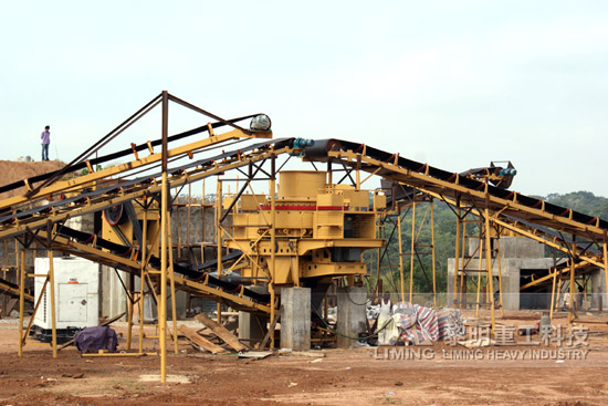 山石头制砂生产线